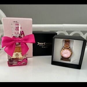 Juicy Couture Viva La Juicy Bowdalicious & Rose Gold Watch
